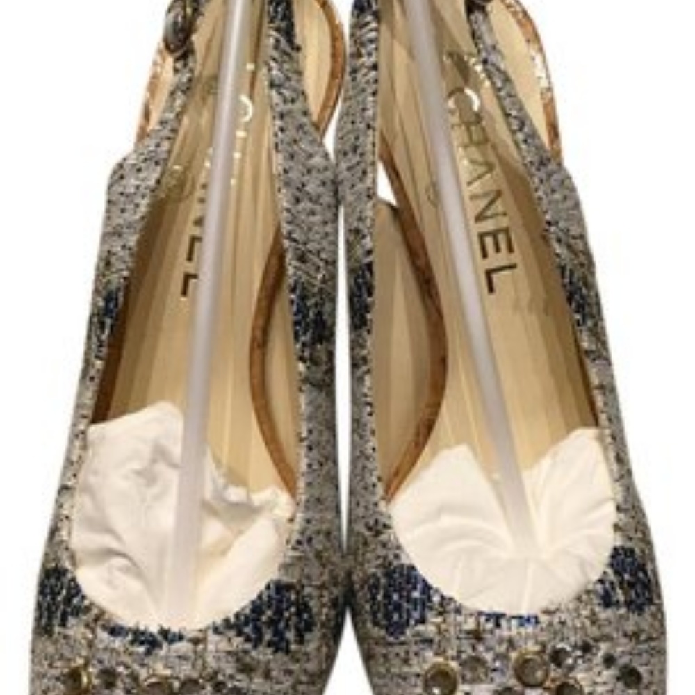 Chanel Tweed Shoes